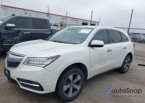 2014 Acura Mdx from USA, damaged, VIN 5FRYD4H21EB009964
